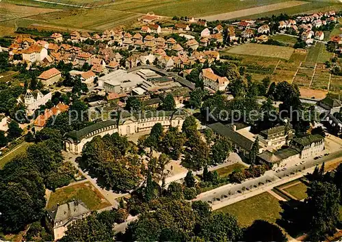 AK / Ansichtskarte Bad Nenndorf Schloss Fliegeraufnahme Kat. Bad Nenndorf