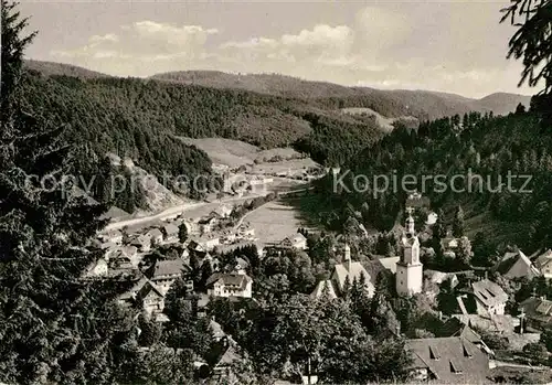 AK / Ansichtskarte Todtmoos Panorama Schwarzwald Kat. Todtmoos