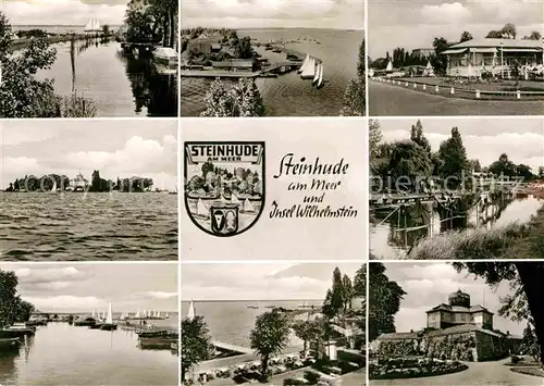 AK / Ansichtskarte Steinhude Partien am Steinhuder Meer Insel Wilhelmstein Kat. Wunstorf