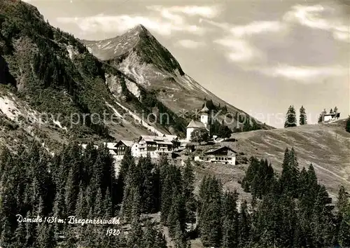 AK / Ansichtskarte Damuels Vorarlberg Panorama Bregenzerwald Kat. Damuels