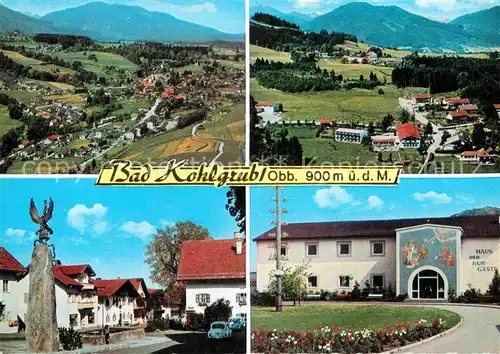 AK / Ansichtskarte Bad Kohlgrub Panorama Alpenmoorbad Denkmal Haus der Kurgaeste Kat. Bad Kohlgrub
