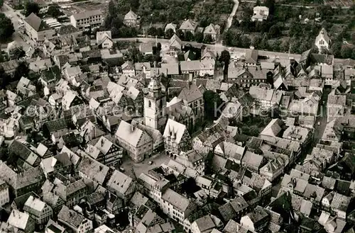 AK / Ansichtskarte Alsfeld Fliegeraufnahme Kirche Kat. Alsfeld