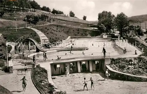 AK / Ansichtskarte Kissingen Bad Schwimmbad Anlagen Kat. Bad Kissingen