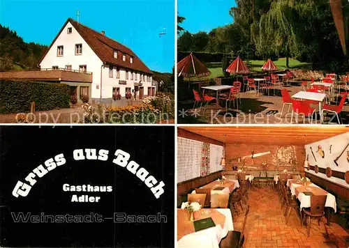 AK / Ansichtskarte Baach Weinstadt Gasthaus Adler