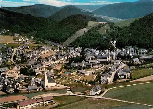 AK / Ansichtskarte Willingen Sauerland Fliegeraufnahme Kat. Willingen (Upland)