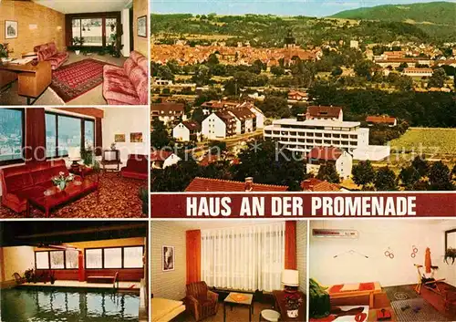 AK / Ansichtskarte Allendorf Bad Sooden Hotel Pension Haus an der Promenade Kat. Bad Soden am Taunus