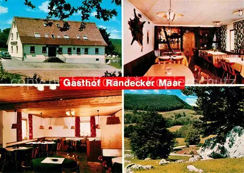 AK / Ansichtskarte Maar Gasthof Randecker Kat. Lauterbach (Hessen)