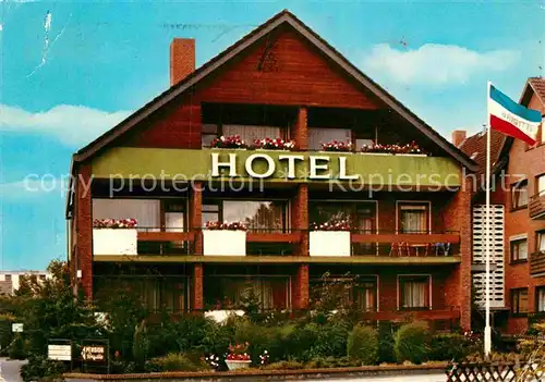 AK / Ansichtskarte Timmendorfer Strand Hotel Brigitte Kat. Timmendorfer Strand