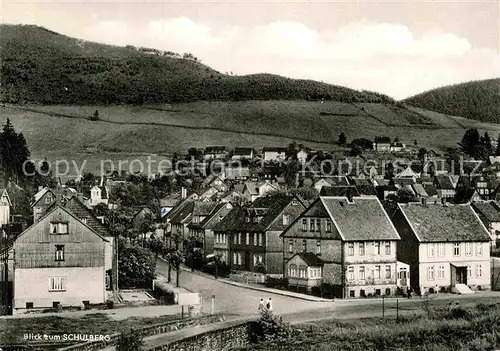 AK / Ansichtskarte Lautenthal Harz Panorama Schulberg Kat. Langelsheim