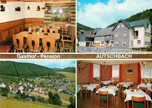 AK / Ansichtskarte Bermershausen Gasthof Pension Autschbach Kat. Bad Laasphe