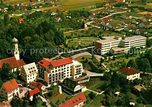 AK / Ansichtskarte Burtenbach Fliegeraufnahme Alten Pflegeheim Schertlin Kat. Burtenbach