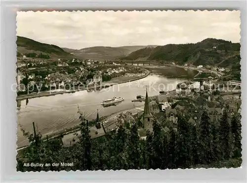 AK / Ansichtskarte Bullay Mosel Panorama mit Alf Kat. Bullay