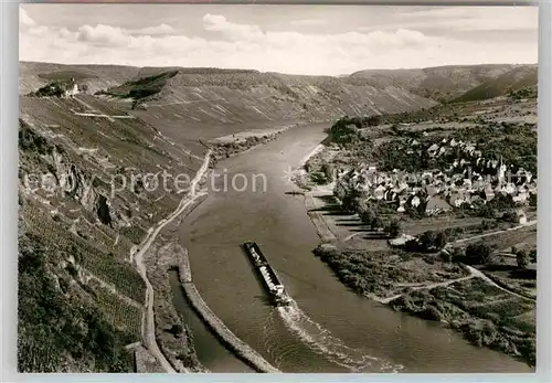 AK / Ansichtskarte Alf Mosel Blick zur Marienburg und Puenderich Kat. Alf