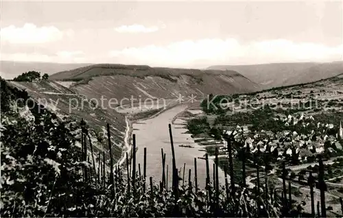 AK / Ansichtskarte Marienburg Mosel Panorama mit Puenderich Kat. Puenderich