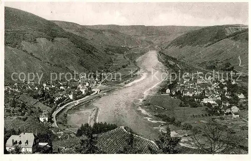 AK / Ansichtskarte Alf Mosel und Bullay Panorama Kat. Alf