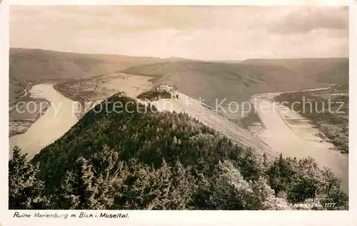 AK / Ansichtskarte Alf Mosel Marienburg Moseltal Kat. Alf