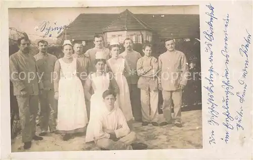 AK / Ansichtskarte Pforzheim Gruppenfoto Soldat  Kat. Pforzheim