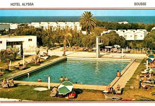AK / Ansichtskarte Sousse Hotel Alyssa Pool Kat. Tunesien