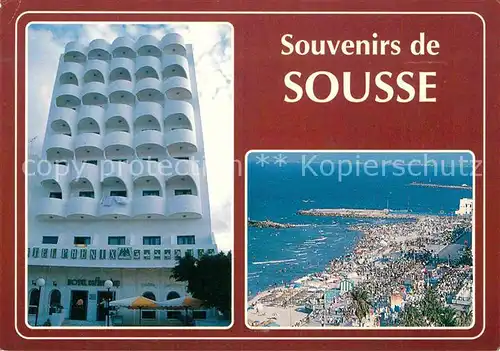 AK / Ansichtskarte Sousse Fliegeraufnahme Hotel Phenix Kat. Tunesien