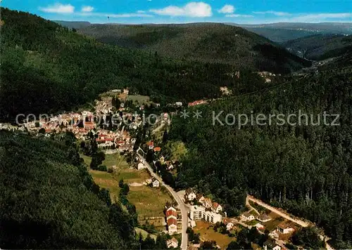 AK / Ansichtskarte Bad Herrenalb Heilbad Kurort im Schwarzwald Fliegeraufnahme Kat. Bad Herrenalb
