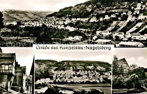 AK / Ansichtskarte Nagelsberg Panorama Alte Haeuser Altstadt Kat. Kuenzelsau