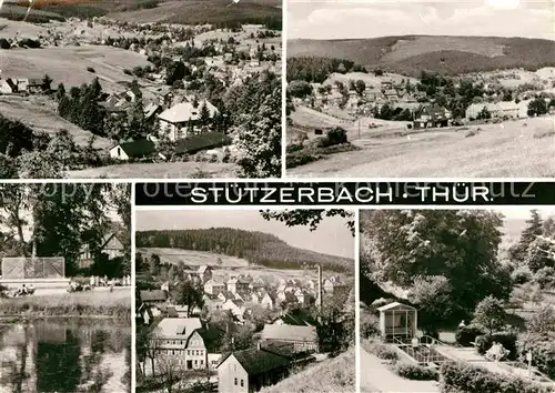 AK / Ansichtskarte Stuetzerbach Landschaftspanorama Ortsansicht Wassertreten See Kat. Stuetzerbach