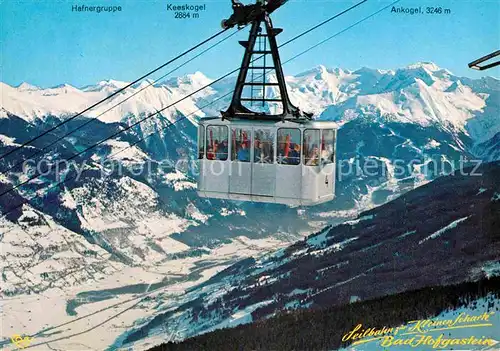 AK / Ansichtskarte Seilbahn Kleine Scharte Bad Hofgastein  Kat. Bahnen