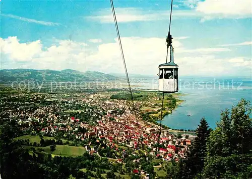 AK / Ansichtskarte Seilbahn Pfaender Bregenz Bodensee  Kat. Bahnen