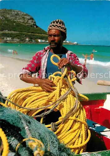 AK / Ansichtskarte Fischerei Fish Hoek Cape Peninsula South Africa  Kat. Handwerk