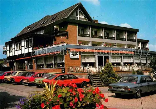 AK / Ansichtskarte Hummersen Hotel Restaurant Lippische Rose Kat. Luegde