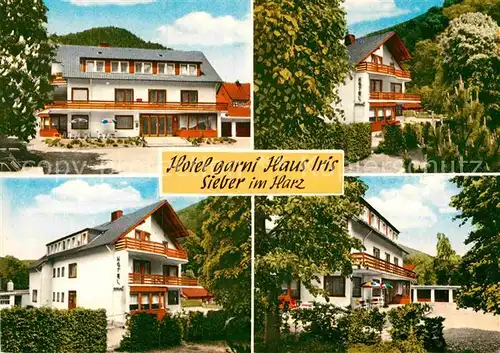 AK / Ansichtskarte Sieber Hotel garni Haus Iris Kat. Herzberg am Harz