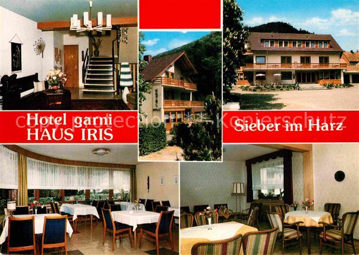 Ak Ansichtskarte Sieber Hotel Garni Haus Iris Kat Herzberg Am