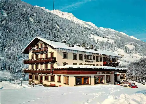 AK / Ansichtskarte Neder Alpenhof Hotel Restaurant Winter Kat. Neustift im Stubaital