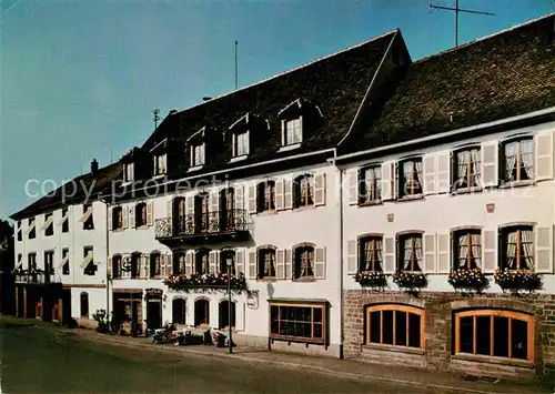 AK / Ansichtskarte La Petite Pierre Hotel Restaurant Geyer Aux Trois Roses Kat. Luetzelstein