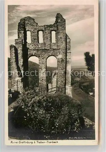 AK / Ansichtskarte Traben Trarbach Ruine Graefinburg Kat. Traben Trarbach