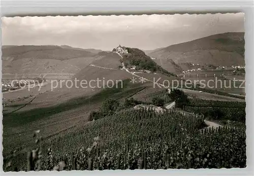 AK / Ansichtskarte Alf Bullay Mosel Panorama mit Marienburg