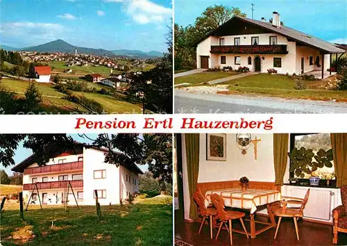 AK / Ansichtskarte Hauzenberg Niederbayern Pension Ertel Kat. Hauzenberg