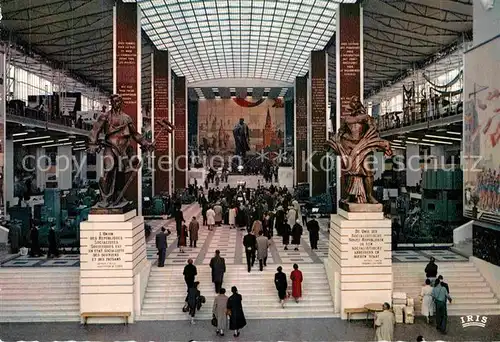 AK / Ansichtskarte Exposition Universelle Bruxelles 1958 Pavillon de l U.R.S.S. Grand Hall  Kat. Expositions