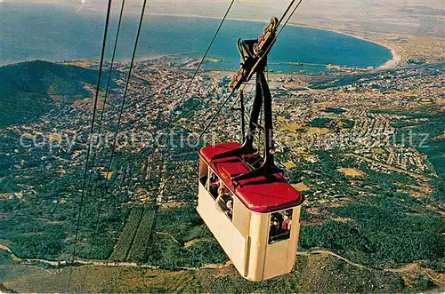 AK / Ansichtskarte Seilbahn Table Mountain Cable Car Kapstadt Kat. Bahnen