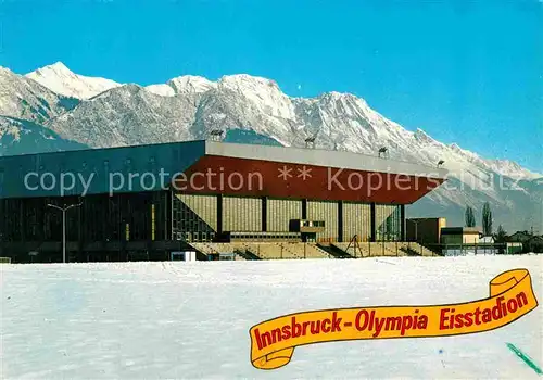 AK / Ansichtskarte Stadion Olympia Eisstadion Innsbruck  Kat. Sport