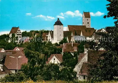 AK / Ansichtskarte Leipheim Donau Storchenturm Sankt Veitskirche Kat. Leipheim