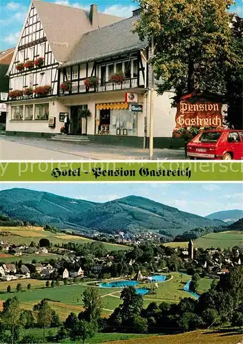 AK / Ansichtskarte Saalhausen Sauerland Hotel Pension Gastreich Kat. Lennestadt