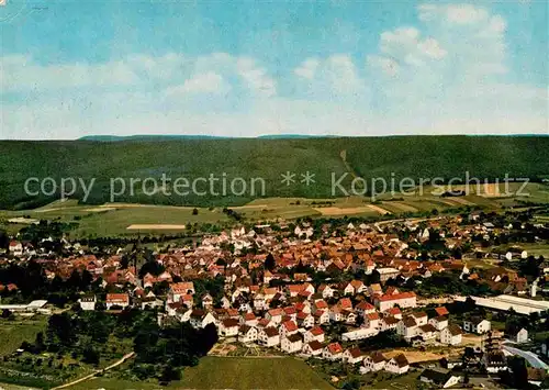 AK / Ansichtskarte Beerfelden Odenwald Fliegeraufnahme Kat. Beerfelden