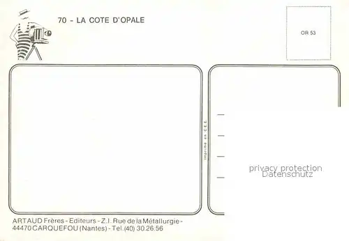 AK / Ansichtskarte Cote d Opale Villa