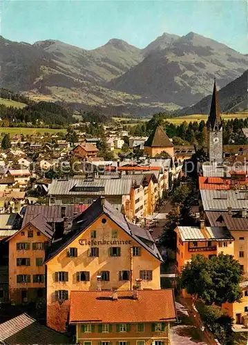 AK / Ansichtskarte Kitzbuehel Tirol Blick von Pfarrkirche Kat. Kitzbuehel