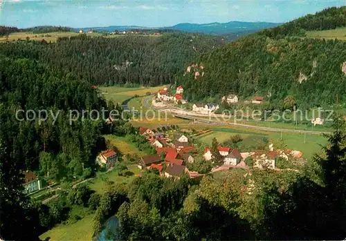 AK / Ansichtskarte Behringersmuehle Blick vom Viertaelerblick Kat. Goessweinstein