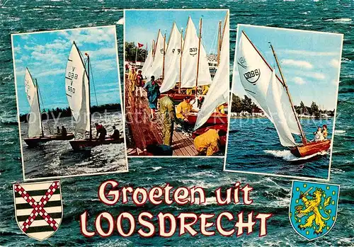AK / Ansichtskarte Loosdrecht Segelhafen Kat. Wijdemeren