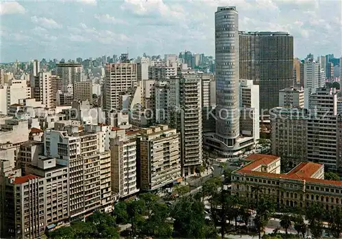 AK / Ansichtskarte Sao Paulo Fliegeraufnahme Skyline Kat. Sao Paulo