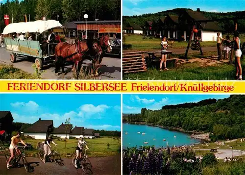 AK / Ansichtskarte Frielendorf Feriendorf Silbersee Pferdewagen  Kat. Frielendorf