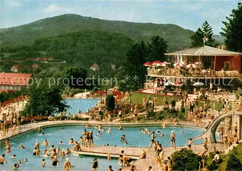 AK / Ansichtskarte Bad Kissingen Terrassen Schwimmbad Kat. Bad Kissingen